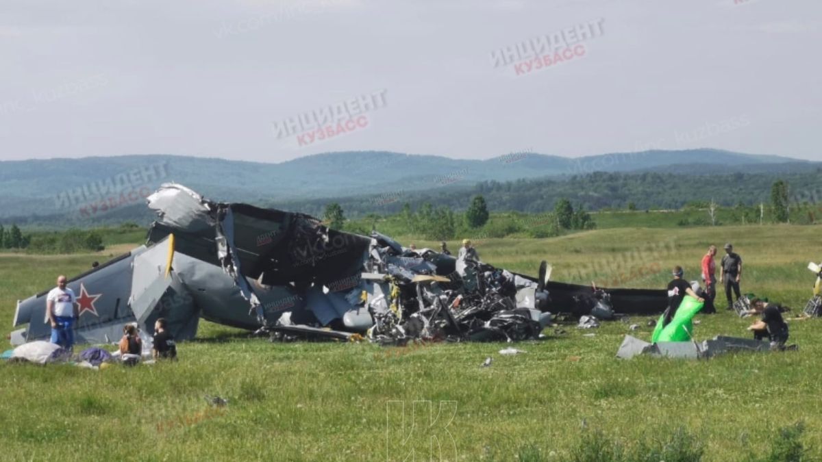 Крушение самолёта в Кузбассе