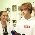 На Алтай приехали актриса Ирина Линдт и 16-летний сын Валерия Золотухина