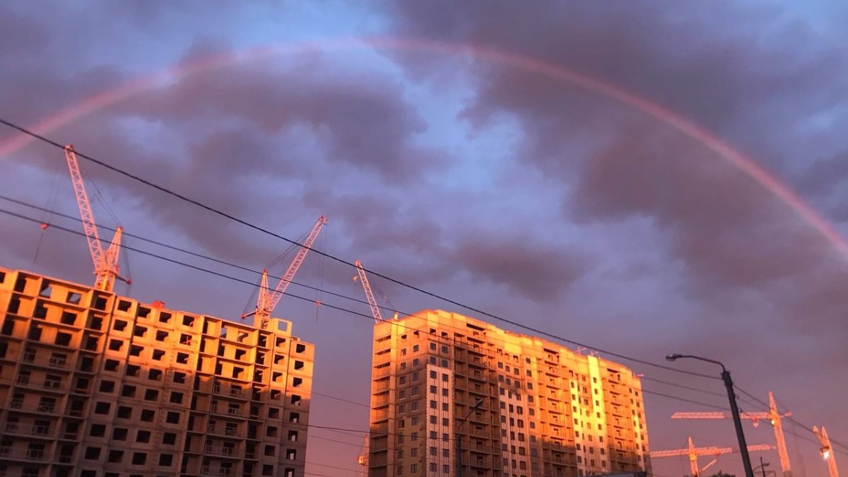 Летний рассвет в Барнауле