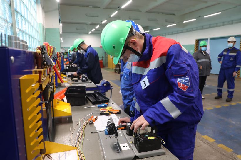 На Алтай-Коксе провели краевой конкурс профмастерства среди студентов Фото:Пресс-служба Алтай-Кокса