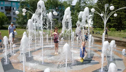 В Бийске с начала мая начнут работать городские фонтаны