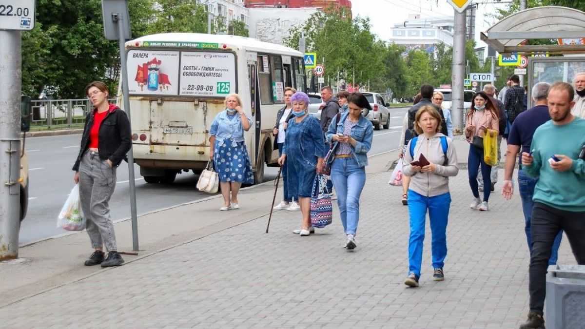 Общественный транспорт в Барнауле